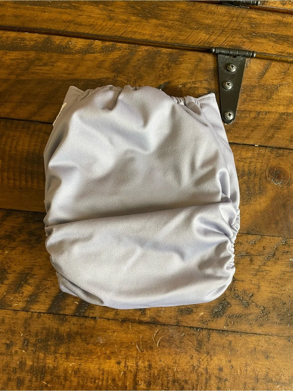 Neutral Gray Nora’s Nursery cloth diaper